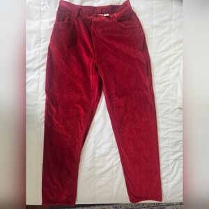Vintage St. John's Bay‎ Rich Red Pants Size 12